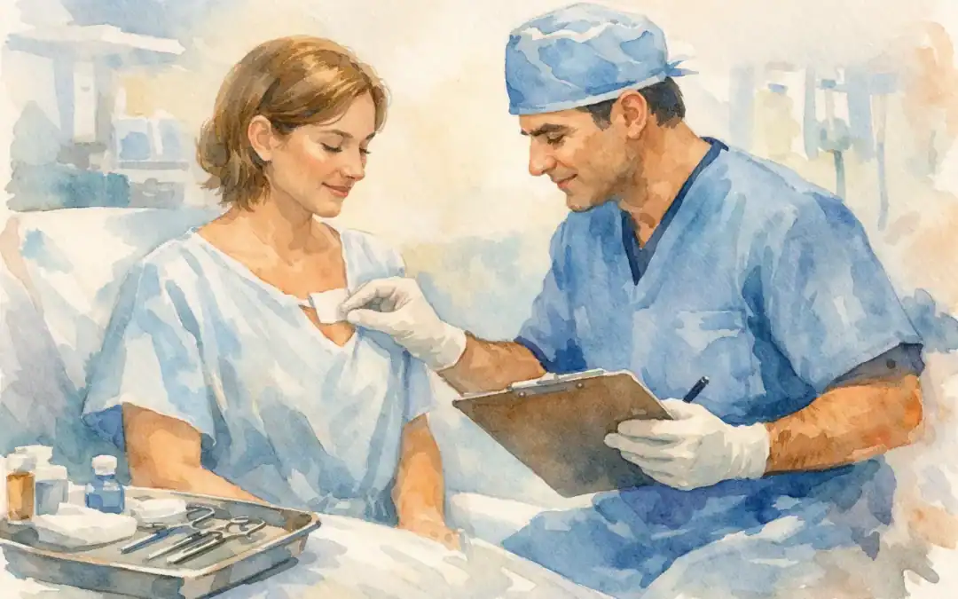 Nipple Graft Healing After Surgery
