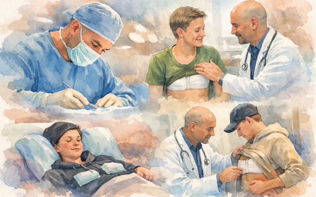 Top Surgery Recovery Timeline Week by Week